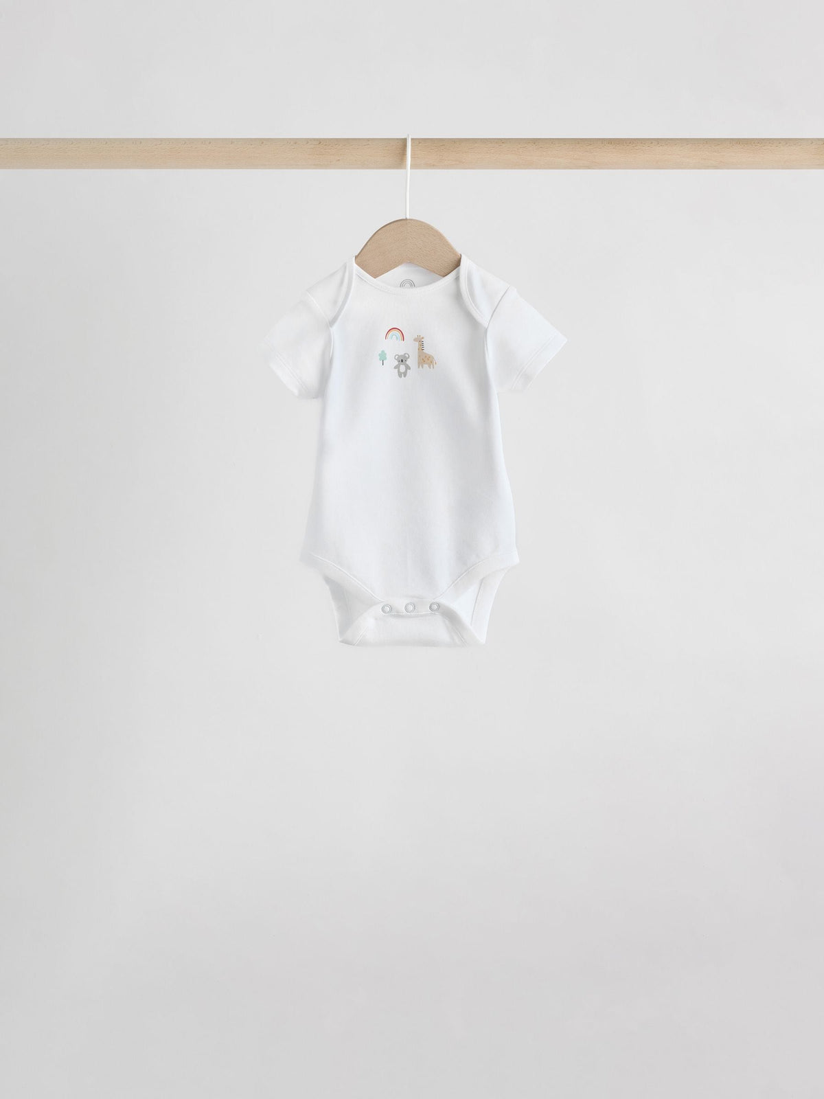 Dsiney Kidz - White Character 7 Pack Baby Short Sleeve Bodysuits image 2