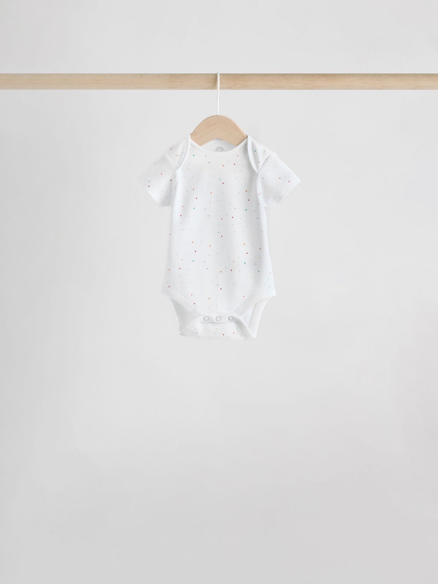 White Character 7 Pack Baby Short Sleeve Bodysuits image 4