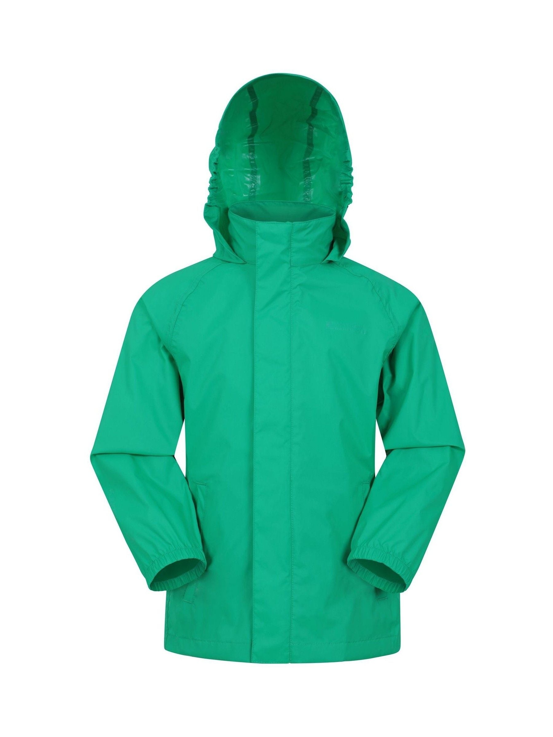 Dsiney Kidz - Mountain Warehouse Green Pakka II Waterproof Jacket image 1