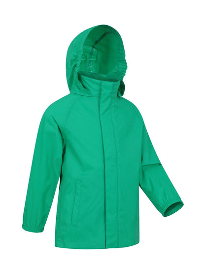 Dsiney Kidz - Mountain Warehouse Green Pakka II Waterproof Jacket image 2