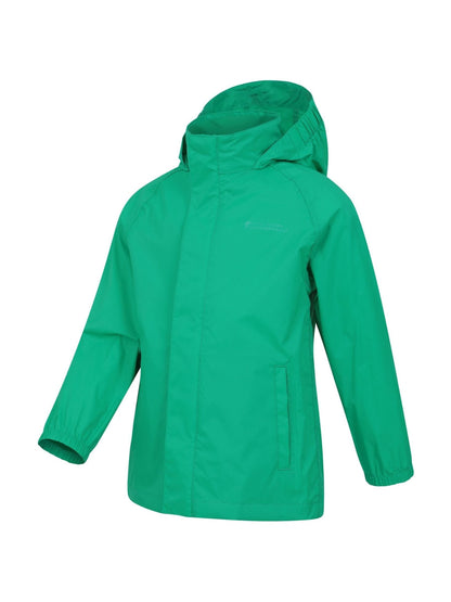 Dsiney Kidz - Mountain Warehouse Green Pakka II Waterproof Jacket image 4