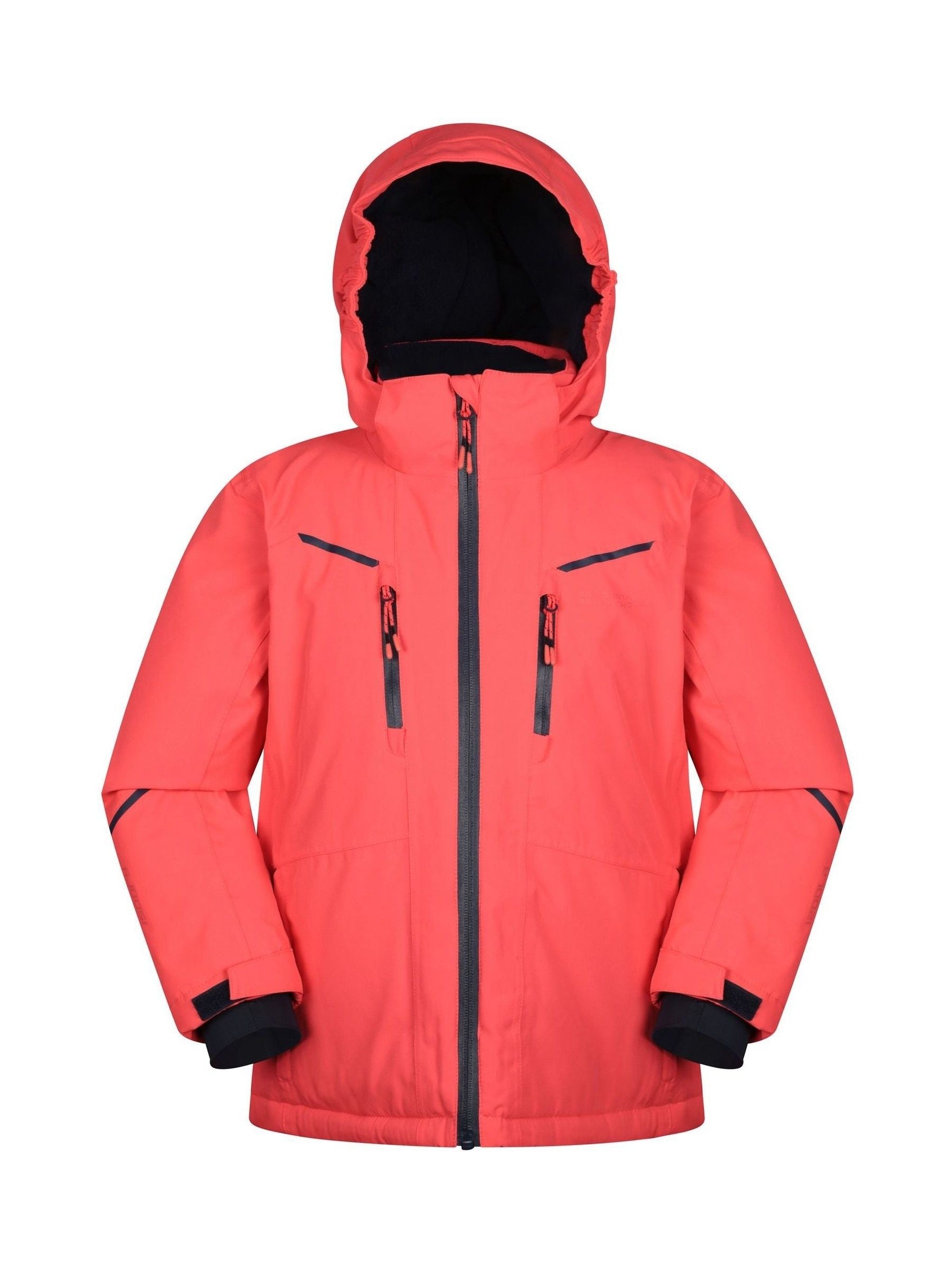 Dsiney Kidz - Mountain Warehouse Pink Kids Slalom Extreme Waterproof Ski Jacket image 1