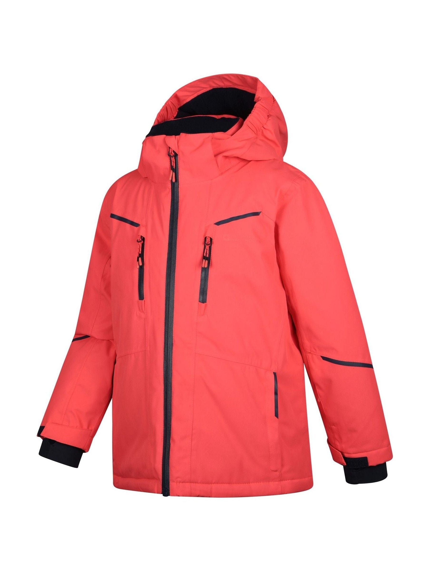 Dsiney Kidz - Mountain Warehouse Pink Kids Slalom Extreme Waterproof Ski Jacket image 4