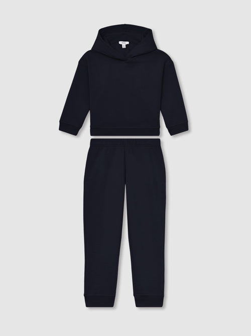 Dsiney Kidz - Reiss Navy Harp 9-13 yrs Cotton-Blend Hoodie And Joggers Set image 1