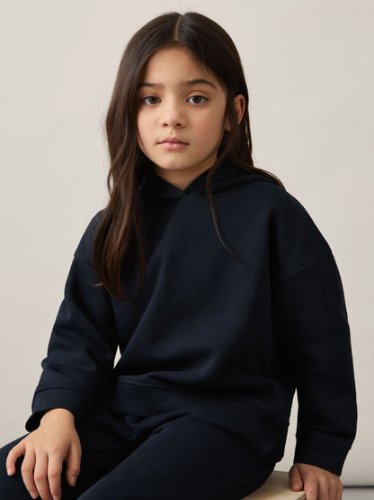 Dsiney Kidz - Reiss Navy Harp 9-13 yrs Cotton-Blend Hoodie And Joggers Set image 2