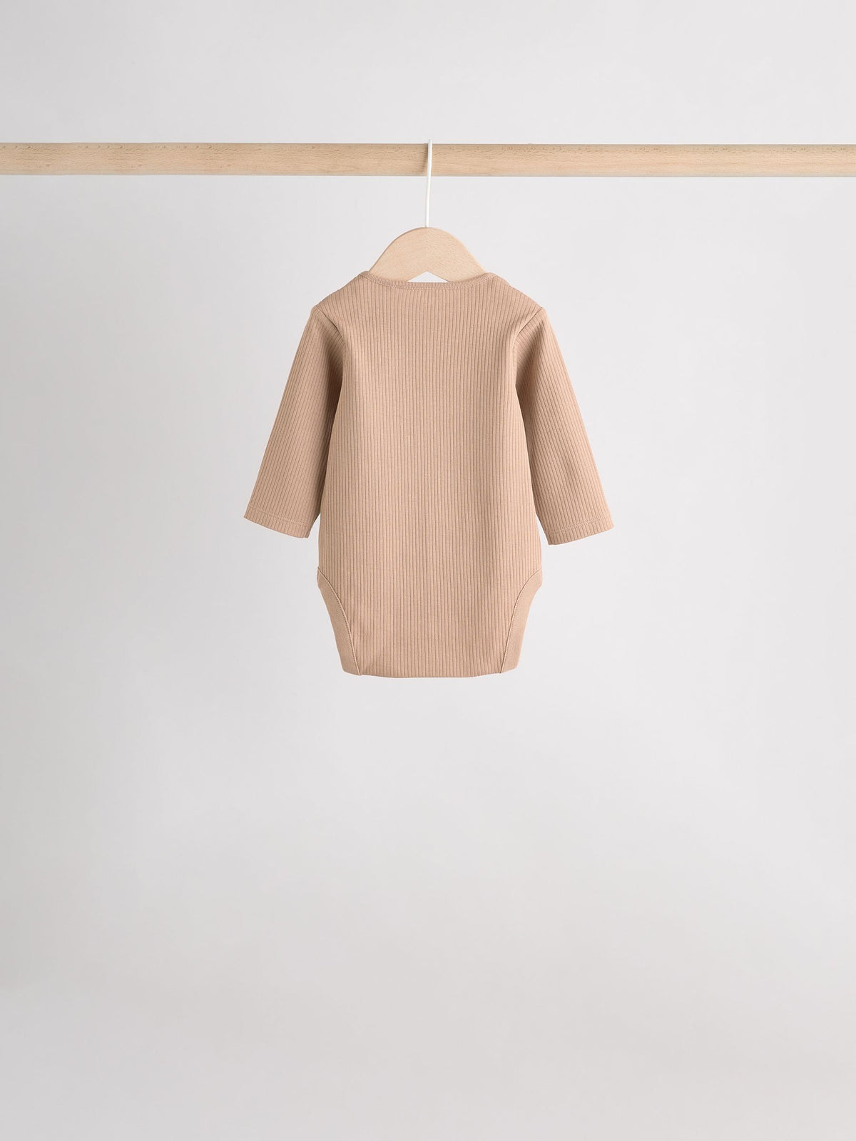 Dsiney Kidz - Cream Baby Long Sleeve Bodysuits 5 Pack image 8