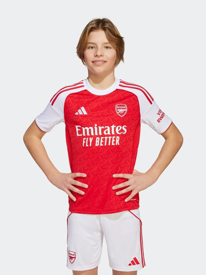 Dsiney Kidz - adidas Red/White Kids Arsenal 25/26 Home Jersey image 1