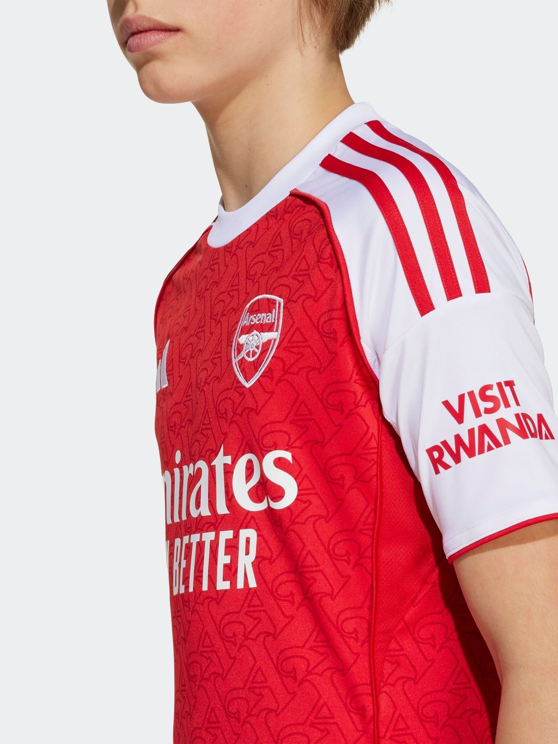 Dsiney Kidz - adidas Red/White Kids Arsenal 25/26 Home Jersey image 5
