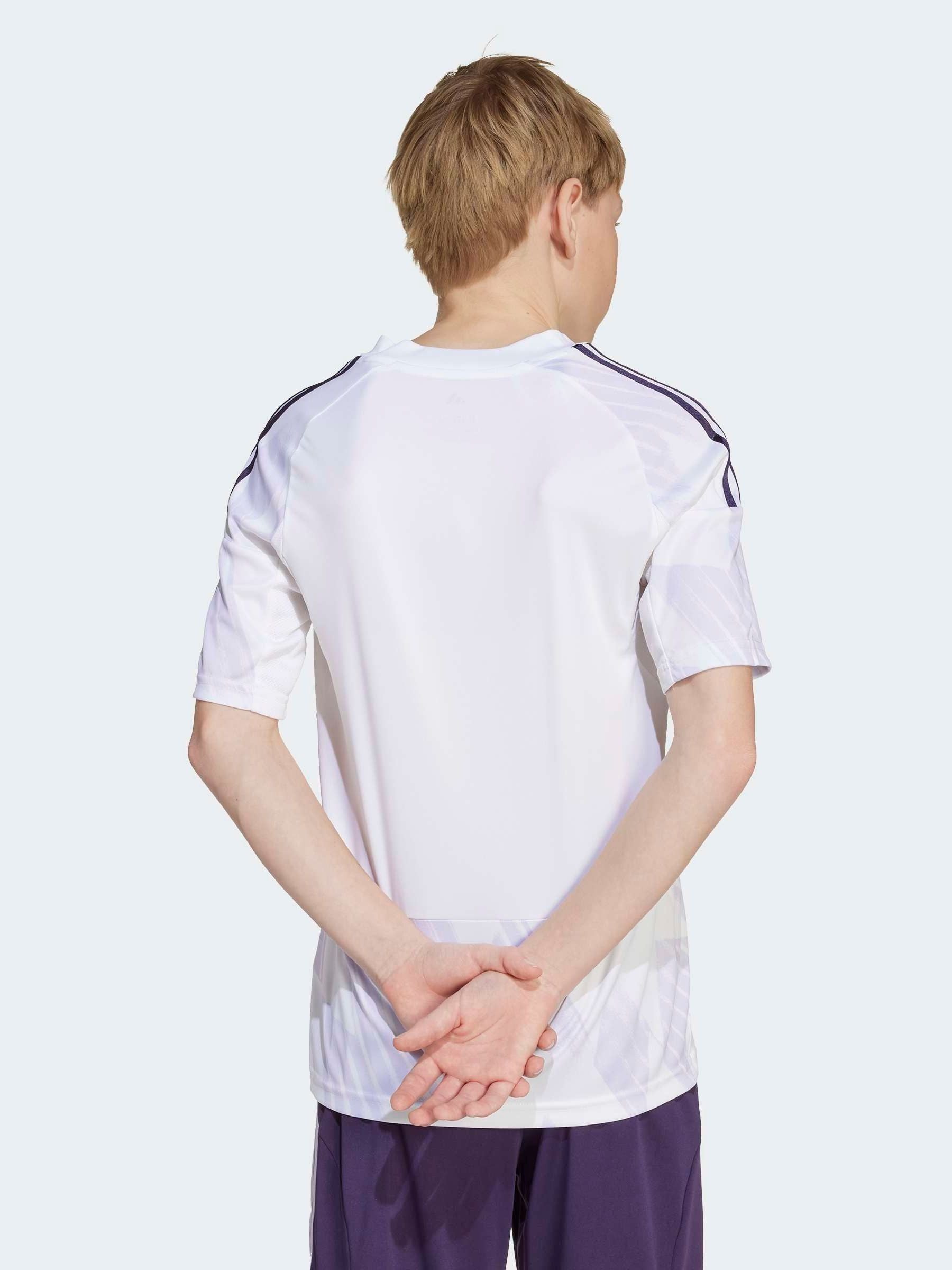 Dsiney Kidz - adidas White Kids Manchester United 25/26 Away Jersey image 3