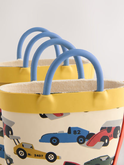 Neutral Cars Handle Pull On Wellies image 3