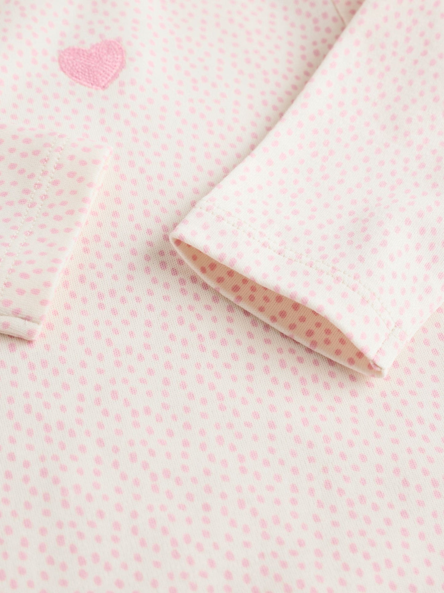 Pink Baby Long Sleeve Bodysuits 5 Pack image 5