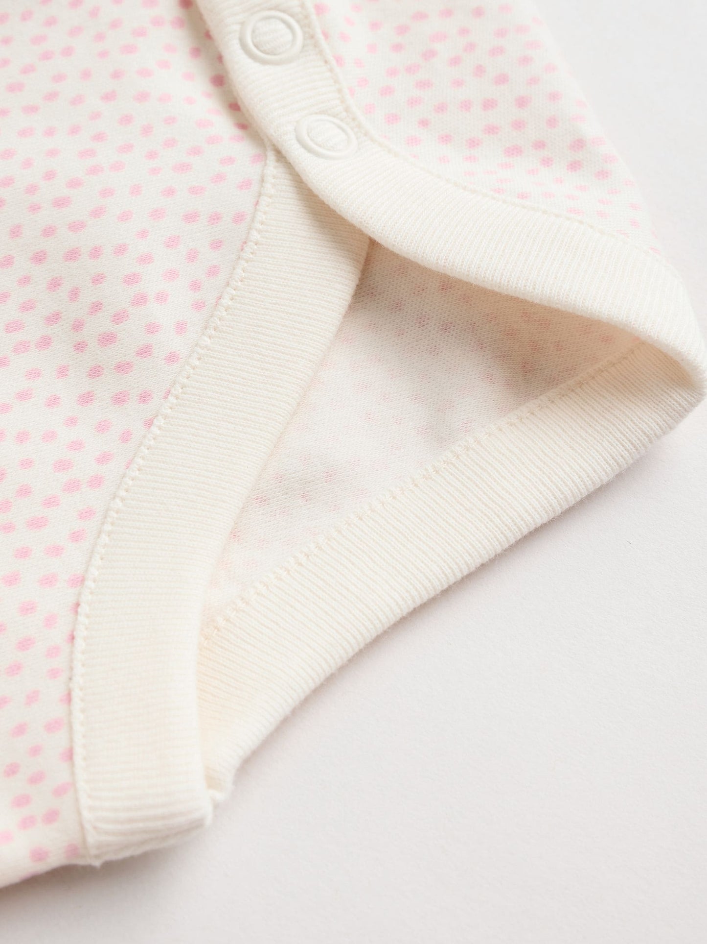 Pink Baby Long Sleeve Bodysuits 5 Pack image 6