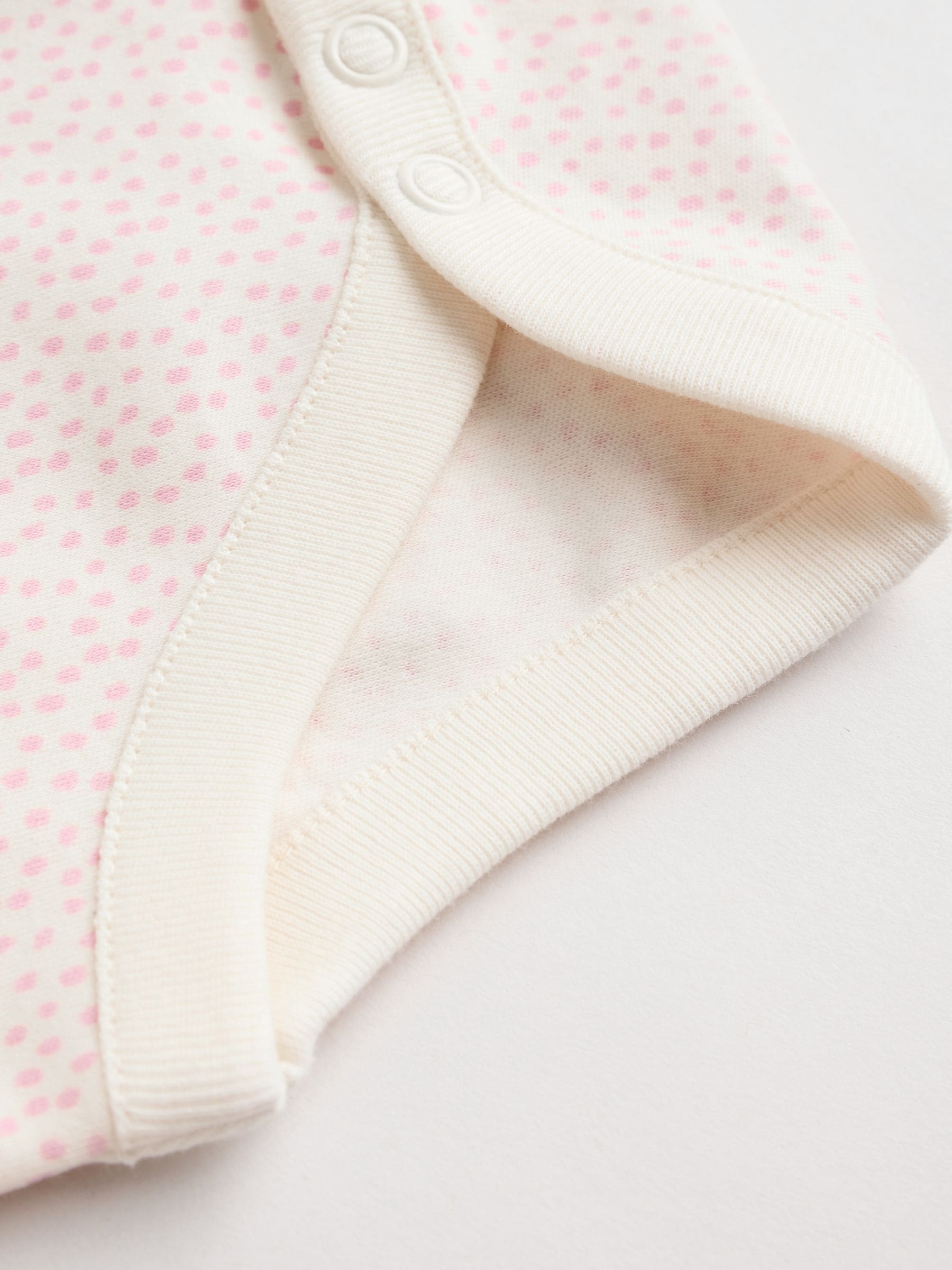 Pink Baby Long Sleeve Bodysuits 5 Pack image 6