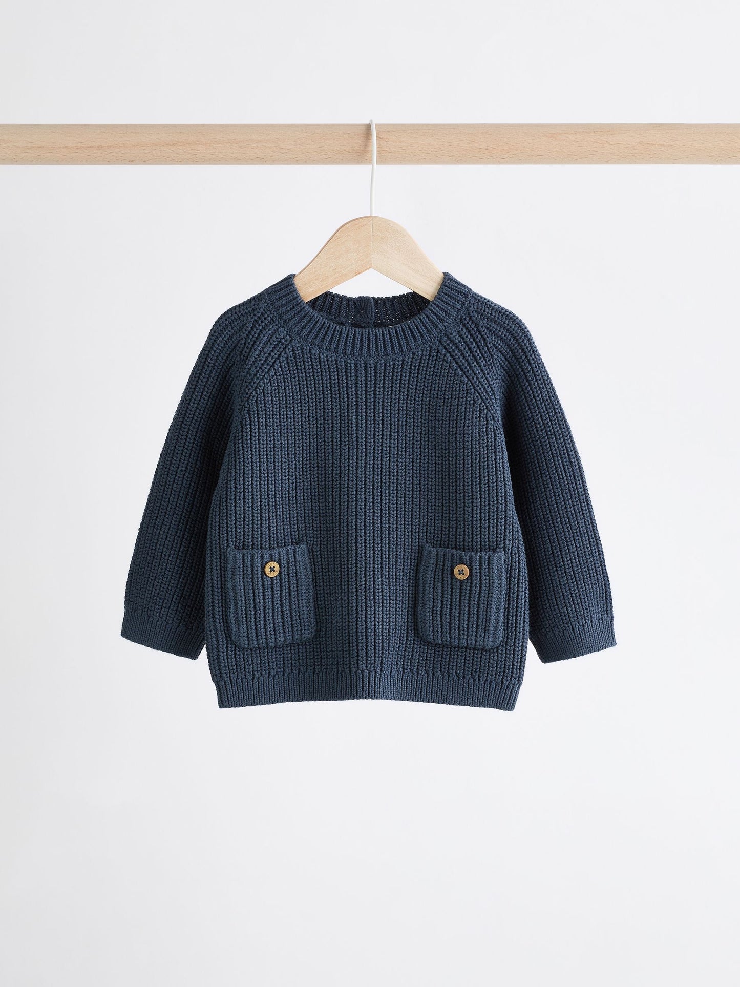 Navy Baby Knitted Top and Leggings Set (0mths-2yrs)