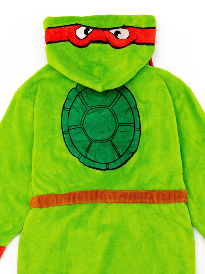 Dsiney Kidz - Vanilla Underground Green Boys Teenage Mutant Ninja Turtles Hooded Bathrobe image 2