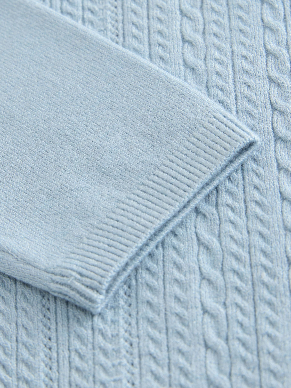 Dsiney Kidz - Blue Cable Knit Polo Shirt (3mths-7yrs) image 4