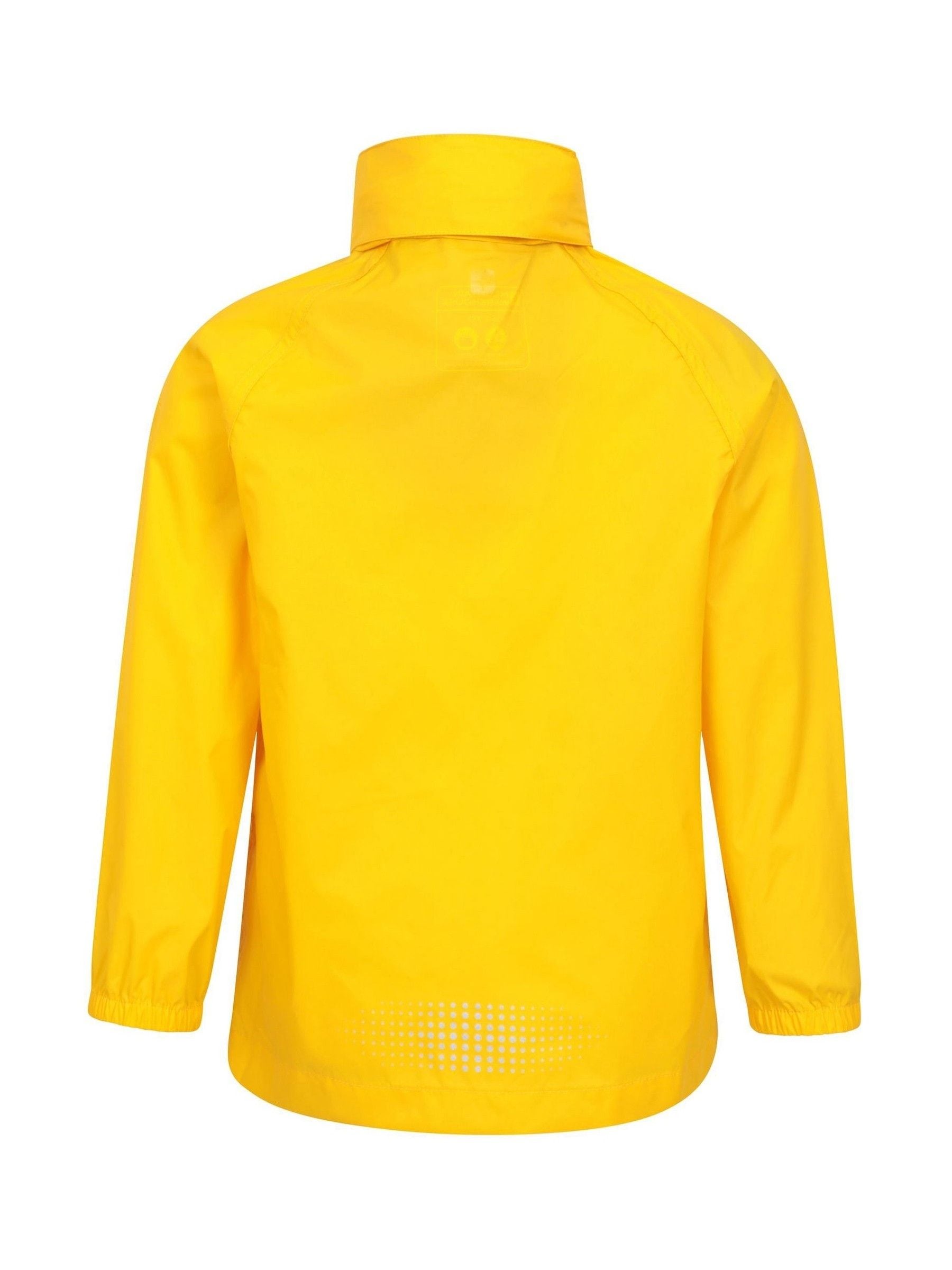 Dsiney Kidz - Mountain Warehouse Yellow Pakka II Waterproof Jacket image 5