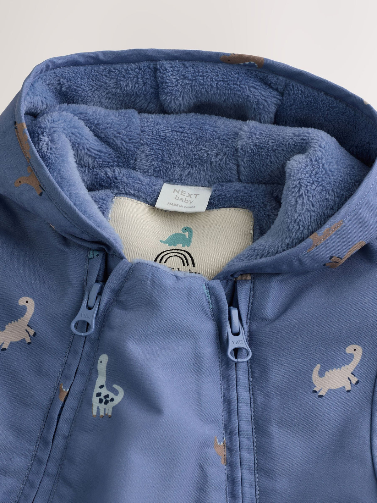Navy Hooded Baby All-In-One (0mths-2yrs) - image 4