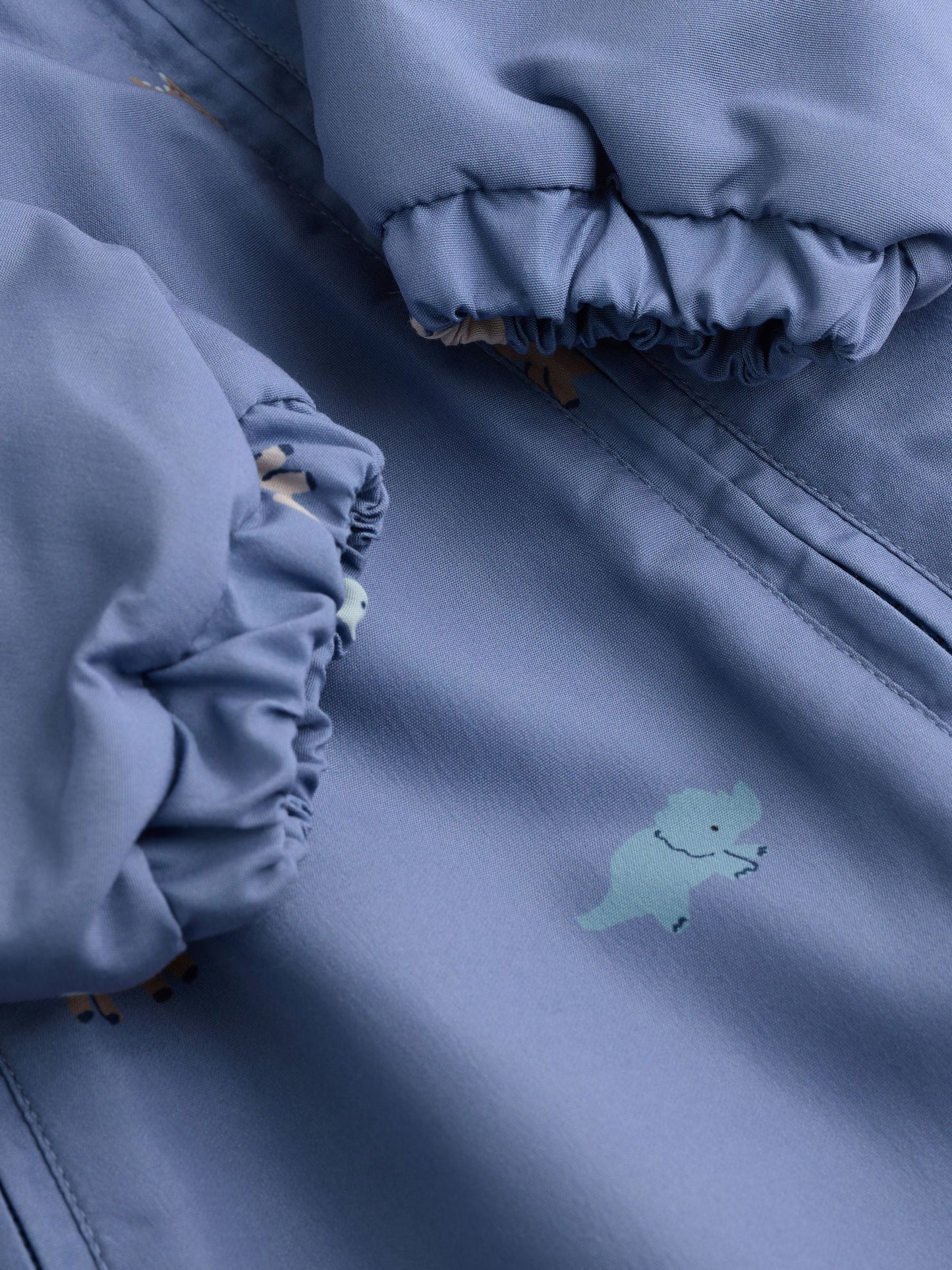 Navy Hooded Nylon Baby All-In-One (0mths-2yrs)