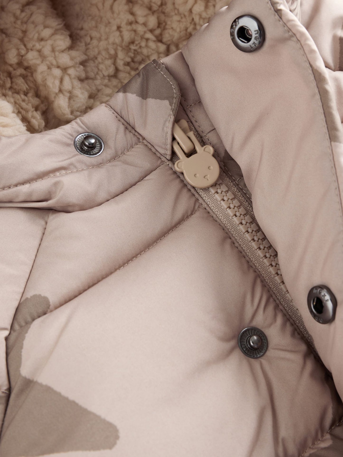 Natural Star All Over Printed Baby Puffer Jacket (0mths-2yrs)