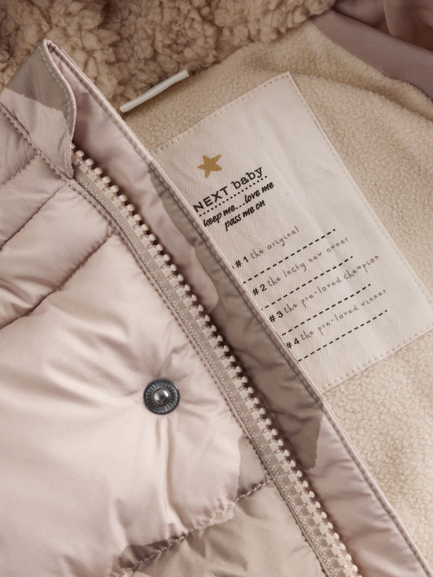 Natural Star All Over Printed Baby Puffer Jacket (0mths-2yrs)