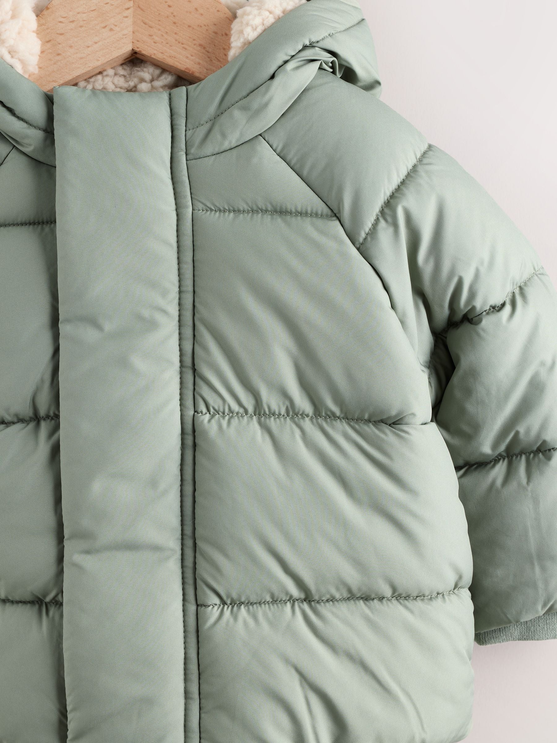 Dsiney Kidz - Sage Green Baby Puffer Jacket (0mths-2yrs) image 3