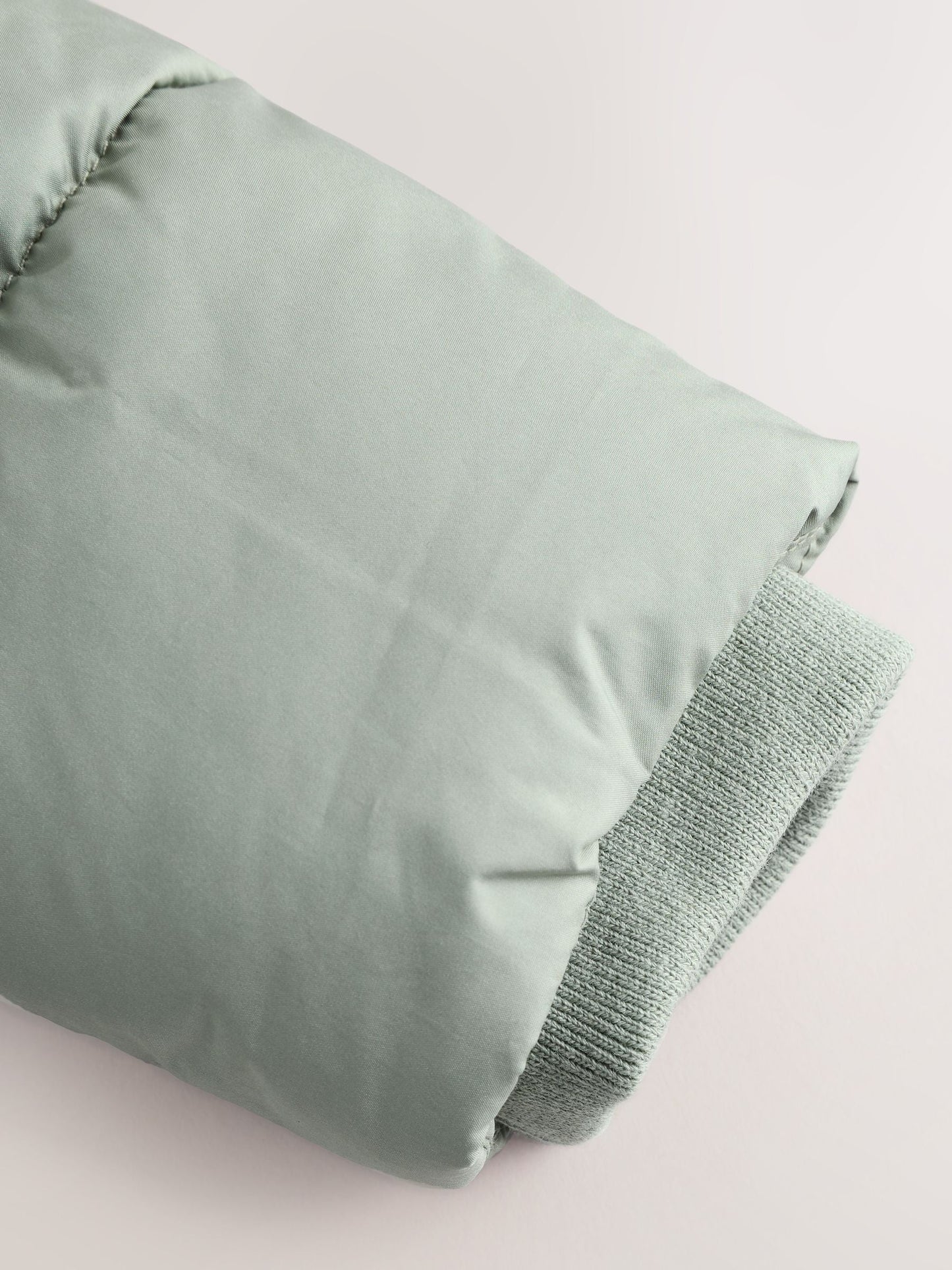 Sage Green Baby Puffer Jacket (0mths-2yrs)