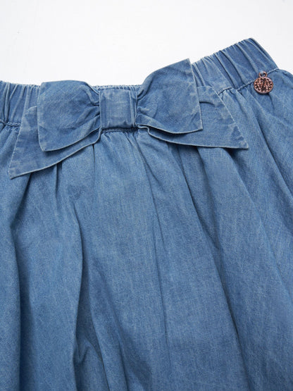 Dsiney Kidz - Angel & Rocket Annie Blue Bubble Hem Denim Skirt image 7