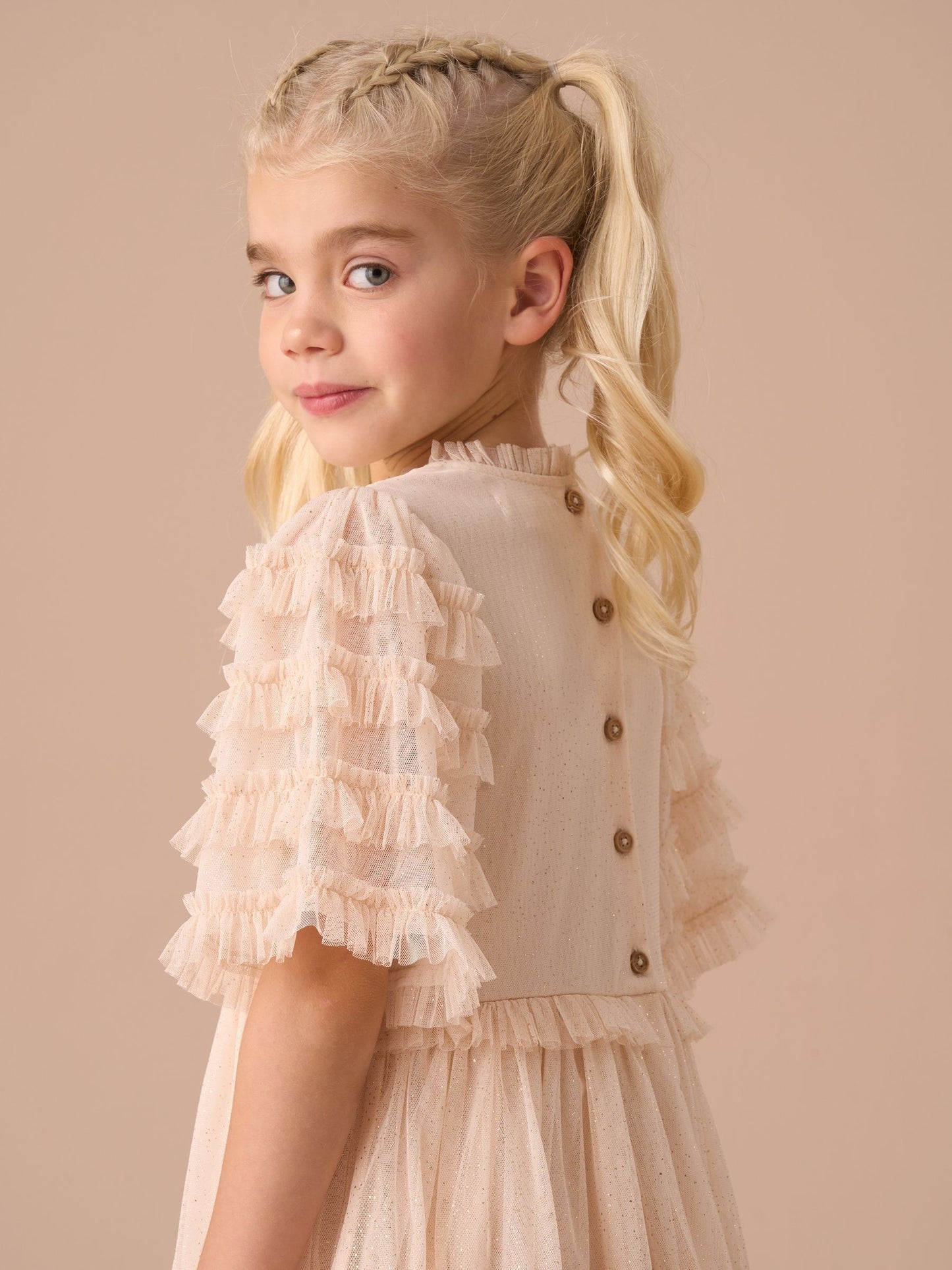 Angel & Rocket Pink Beau Embroidered Boho Dress image 2