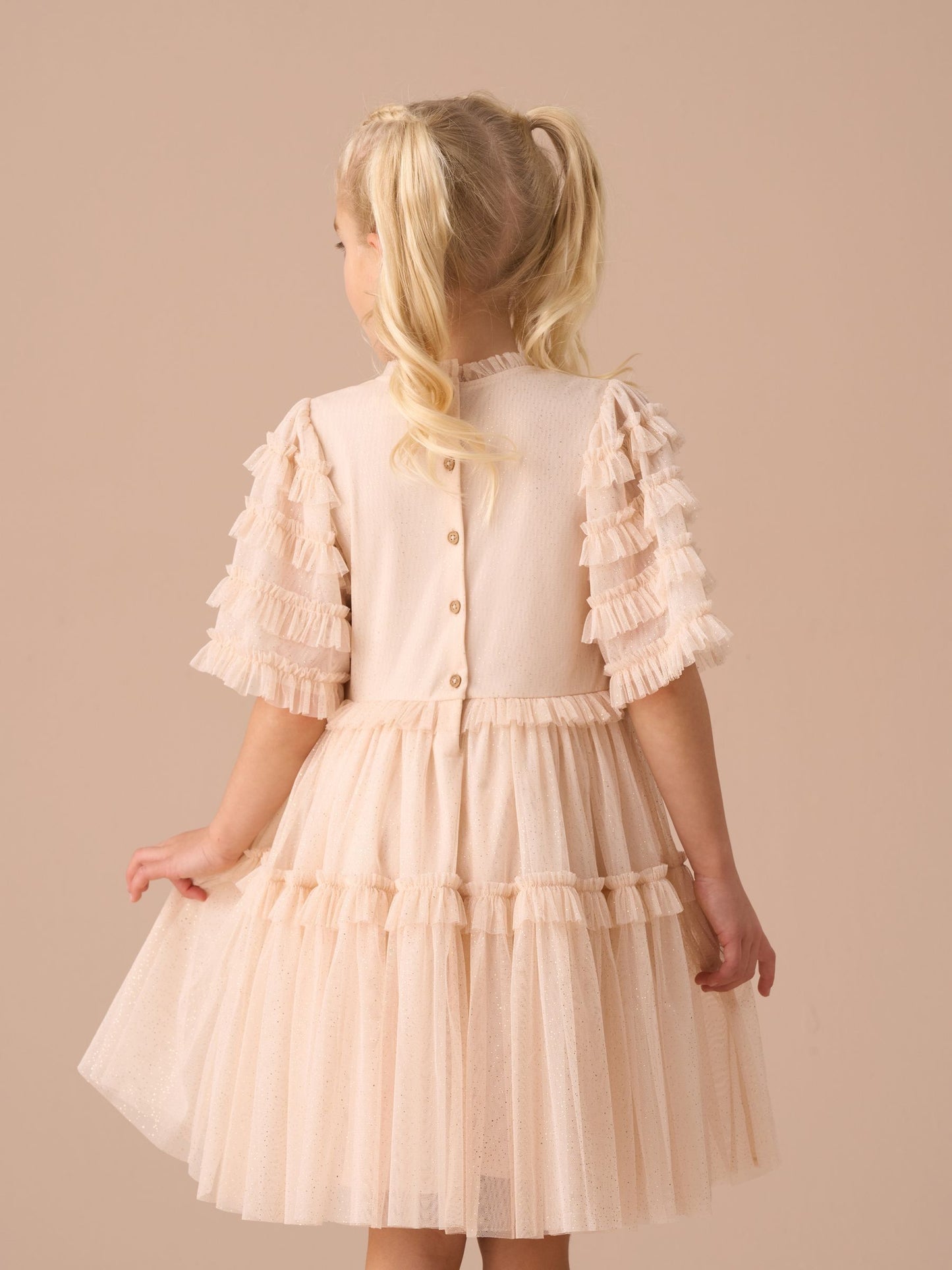 Angel & Rocket Pink Beau Embroidered Boho Dress image 3
