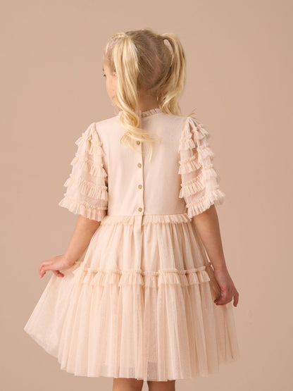 Angel & Rocket Pink Beau Embroidered Boho Dress image 3