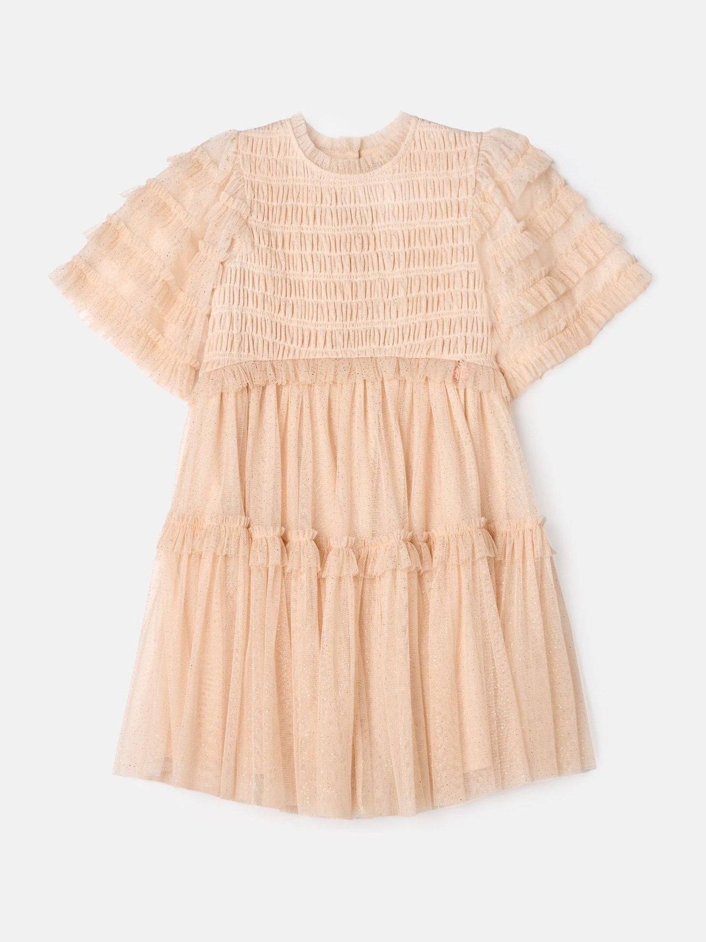 Angel & Rocket Pink Beau Embroidered Boho Dress image 6
