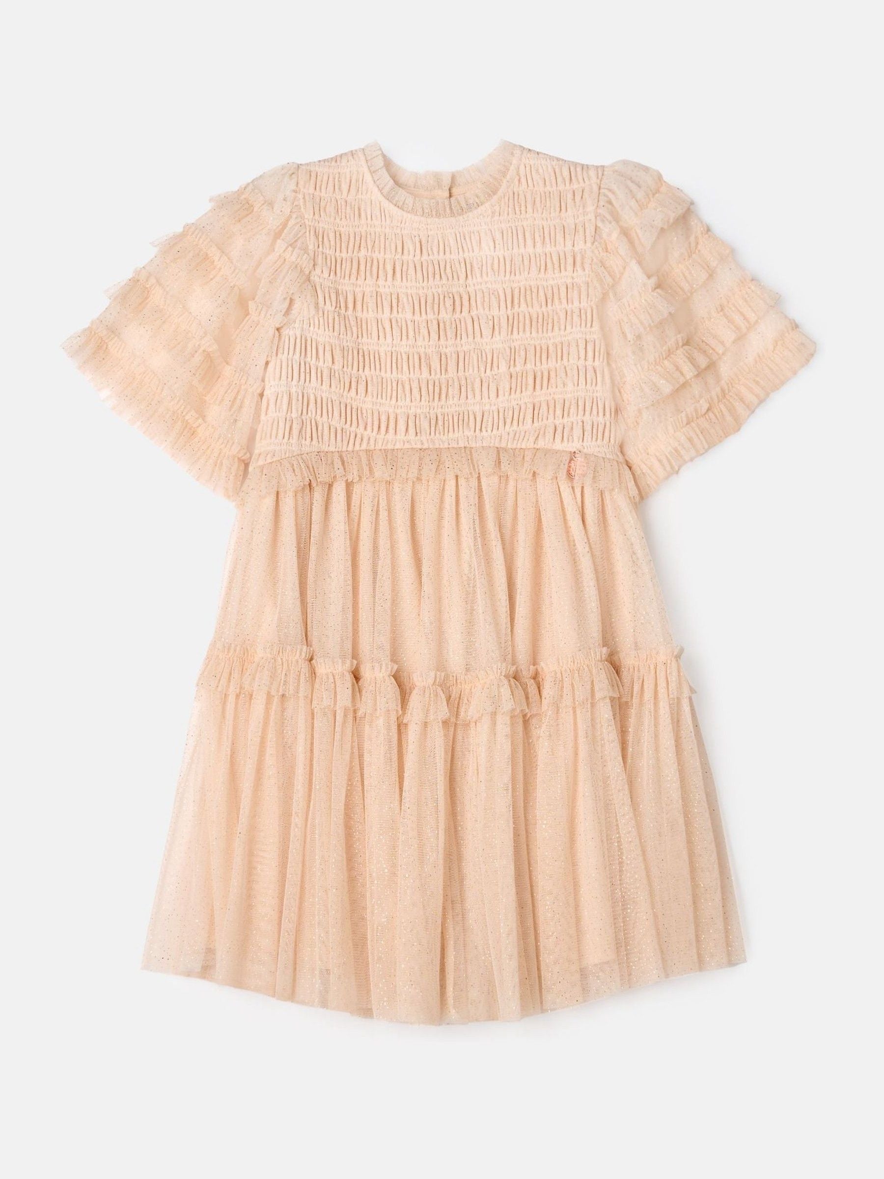 Angel & Rocket Pink Beau Embroidered Boho Dress image 6