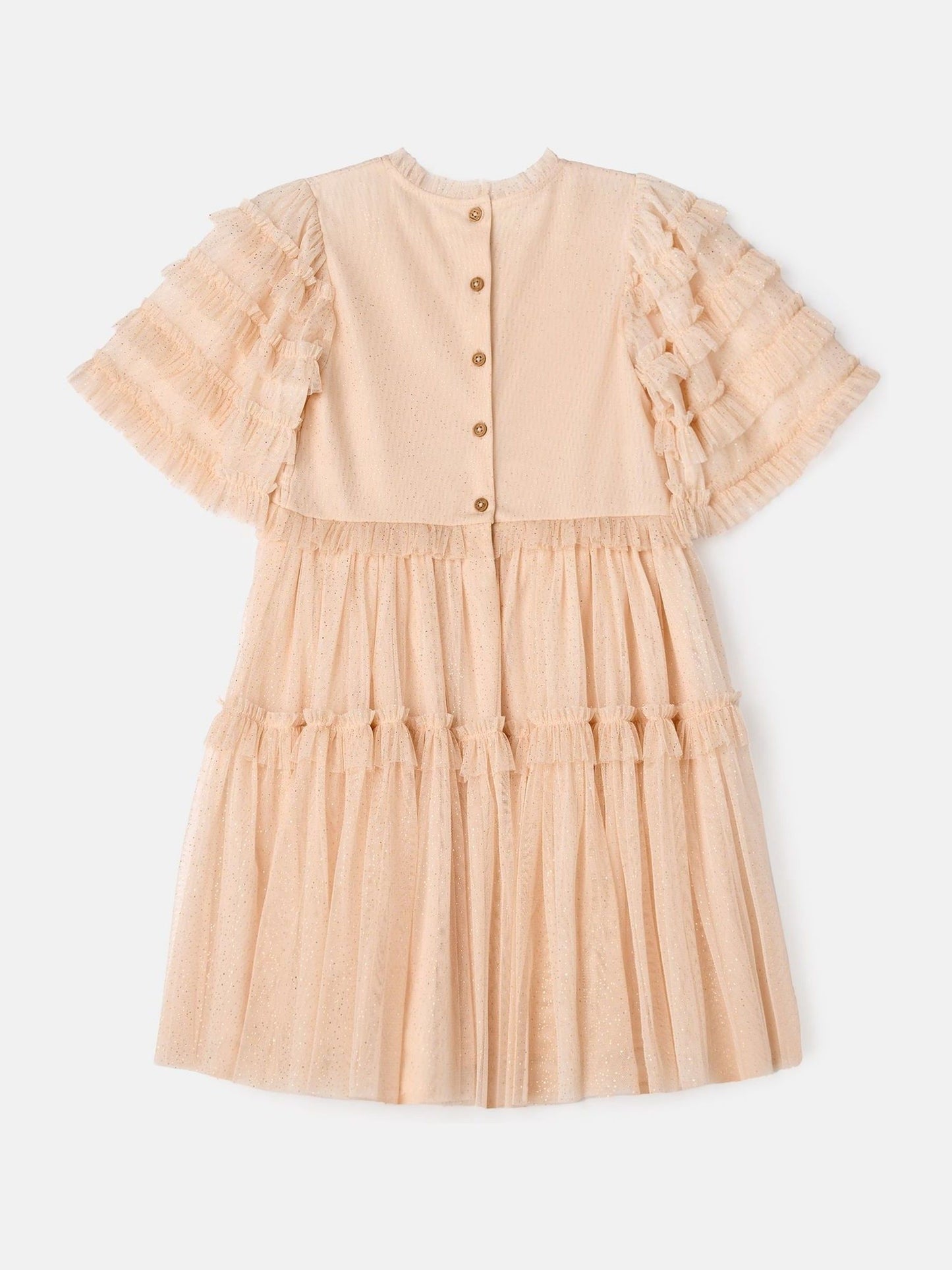 Angel & Rocket Pink Beau Embroidered Boho Dress image 7
