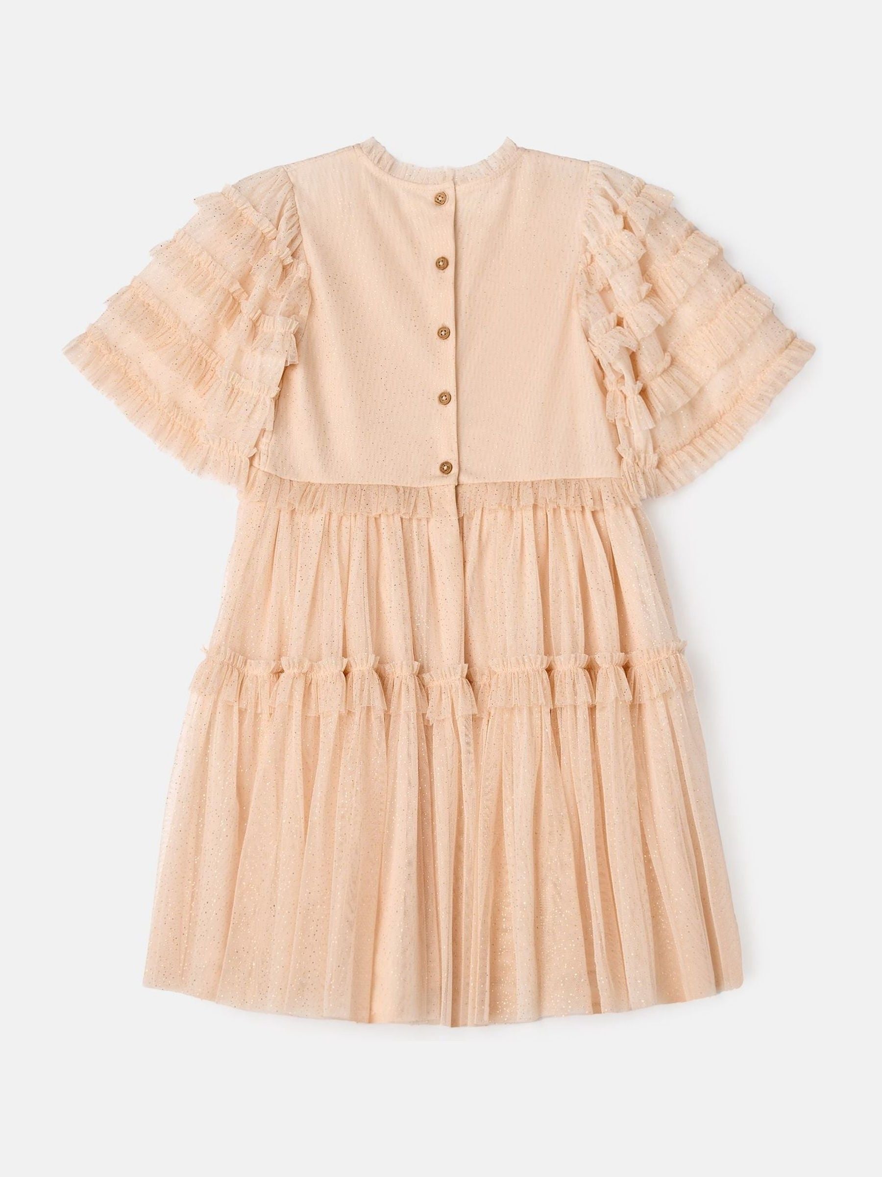Angel & Rocket Pink Beau Embroidered Boho Dress image 7