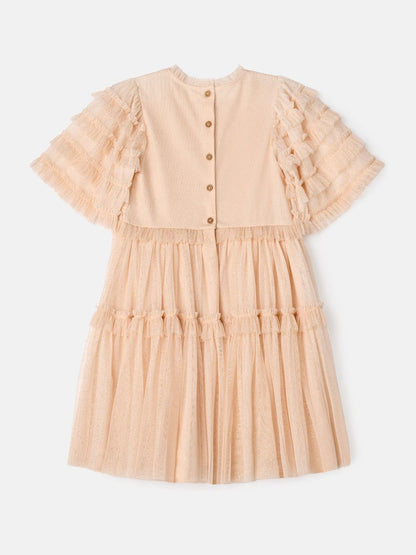 Angel & Rocket Pink Beau Embroidered Boho Dress image 7