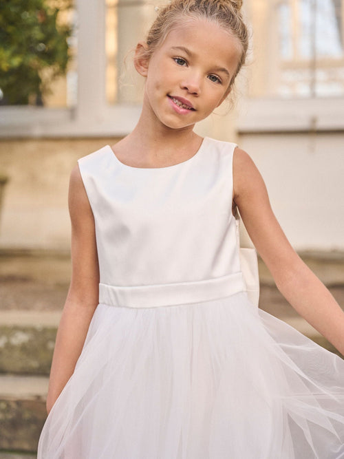 Dsiney Kidz - Angel & Rocket White Charlotte Ballerina Bow Dress image 1