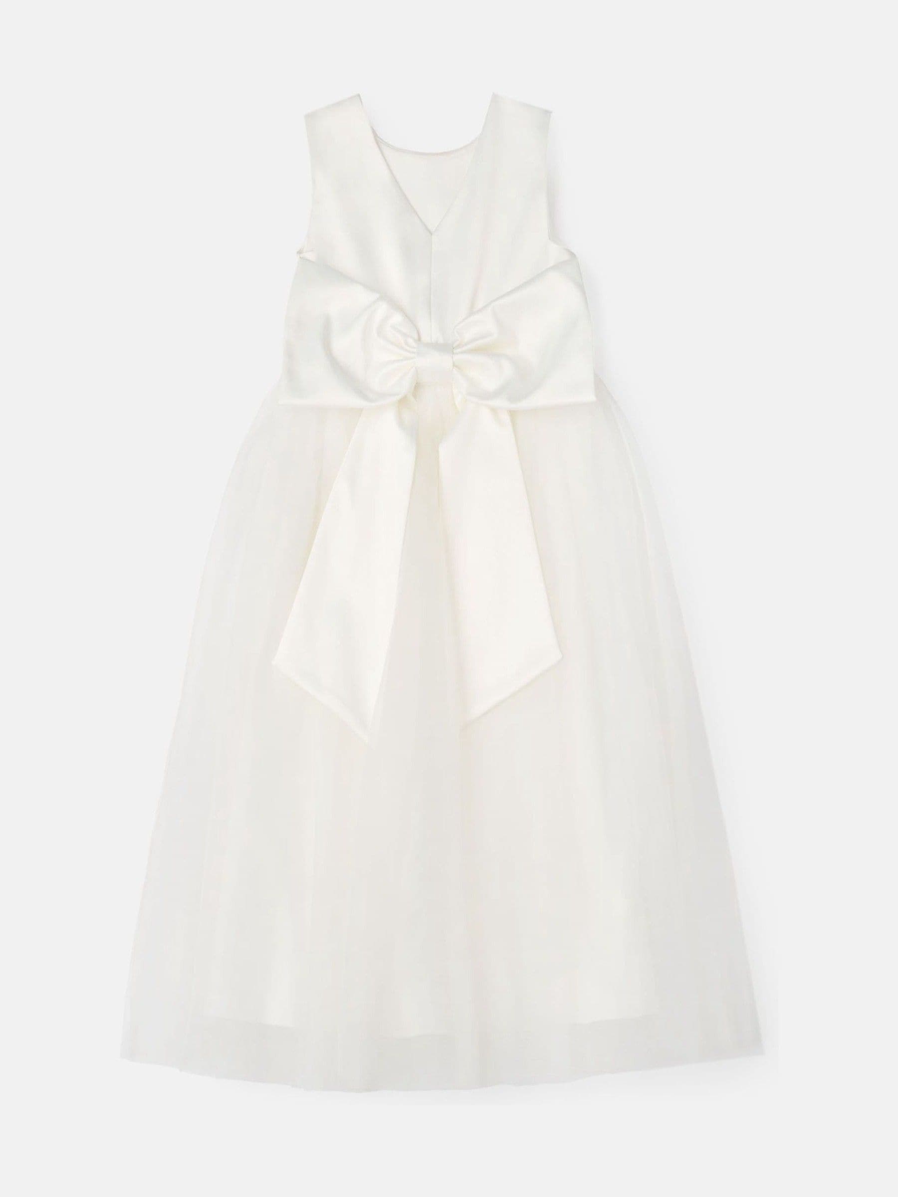 Angel & Rocket White Charlotte Ballerina Bow Dress image 5