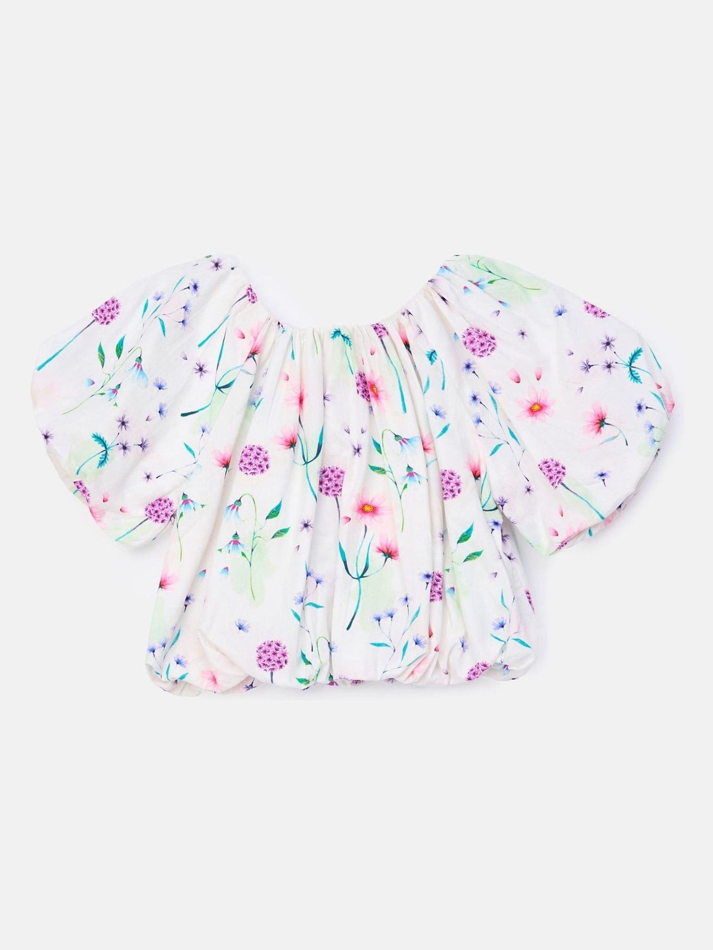 Dsiney Kidz - Angel & Rocket White Perla Puff Ball 100% Cotton Blouse image 6