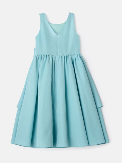 Angel & Rocket Green Lourdes Corsage Waist Dress image 10