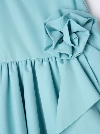Angel & Rocket Green Lourdes Corsage Waist Dress image 11