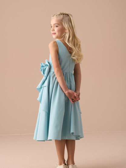 Angel & Rocket Green Lourdes Corsage Waist Dress image 5