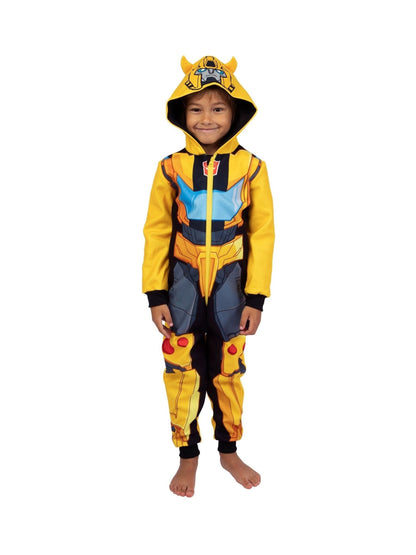 Dsiney Kidz - Character Yellow Transforrmers Bumblebee All-In-One With 3D Horns image 1