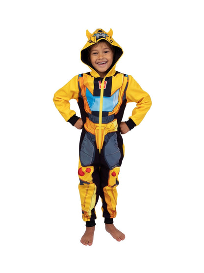Dsiney Kidz - Character Yellow Transforrmers Bumblebee All-In-One With 3D Horns image 3
