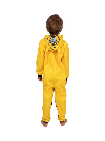 Dsiney Kidz - Character Yellow Transforrmers Bumblebee All-In-One With 3D Horns image 4