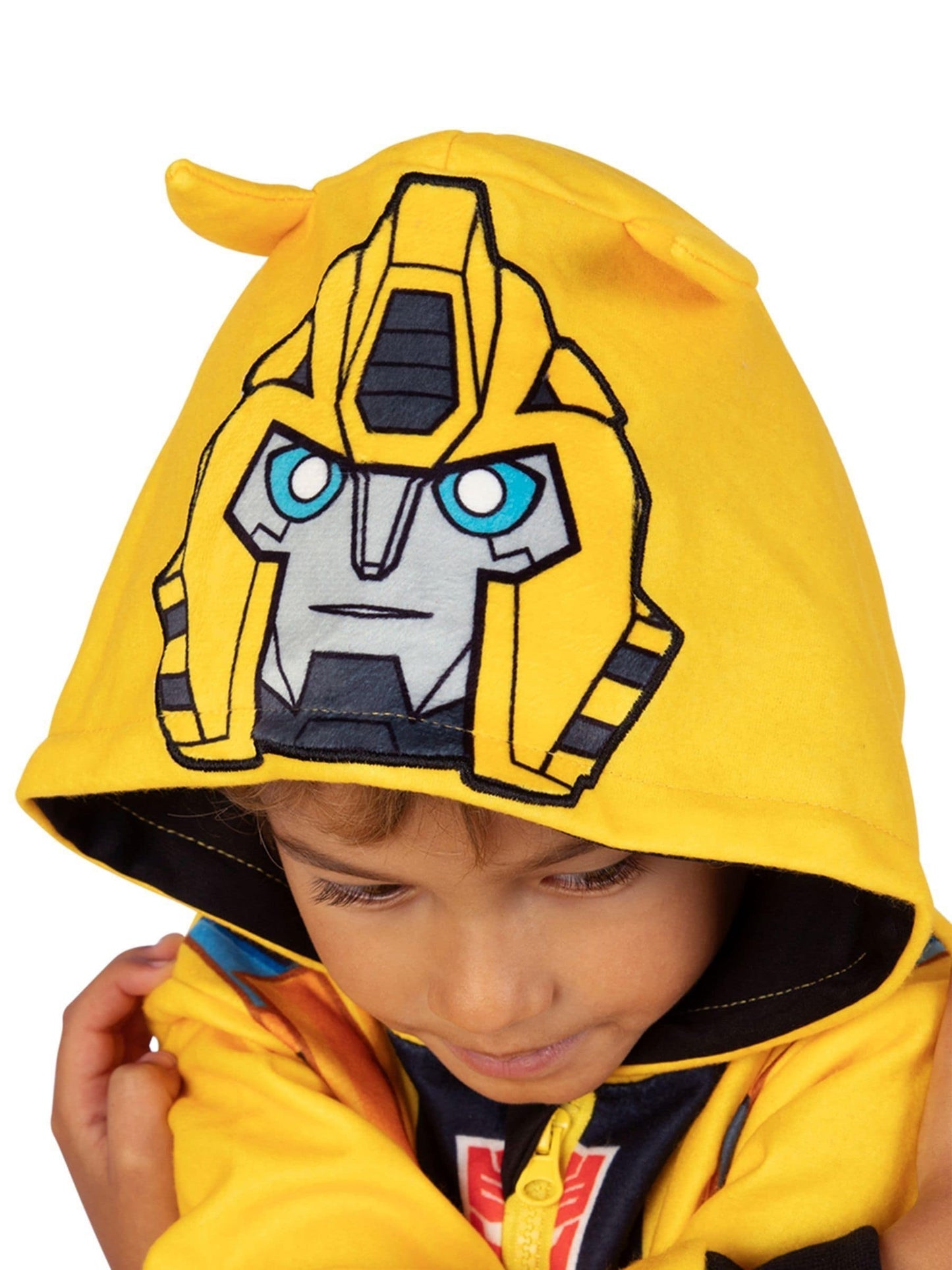 Dsiney Kidz - Character Yellow Transforrmers Bumblebee All-In-One With 3D Horns image 6