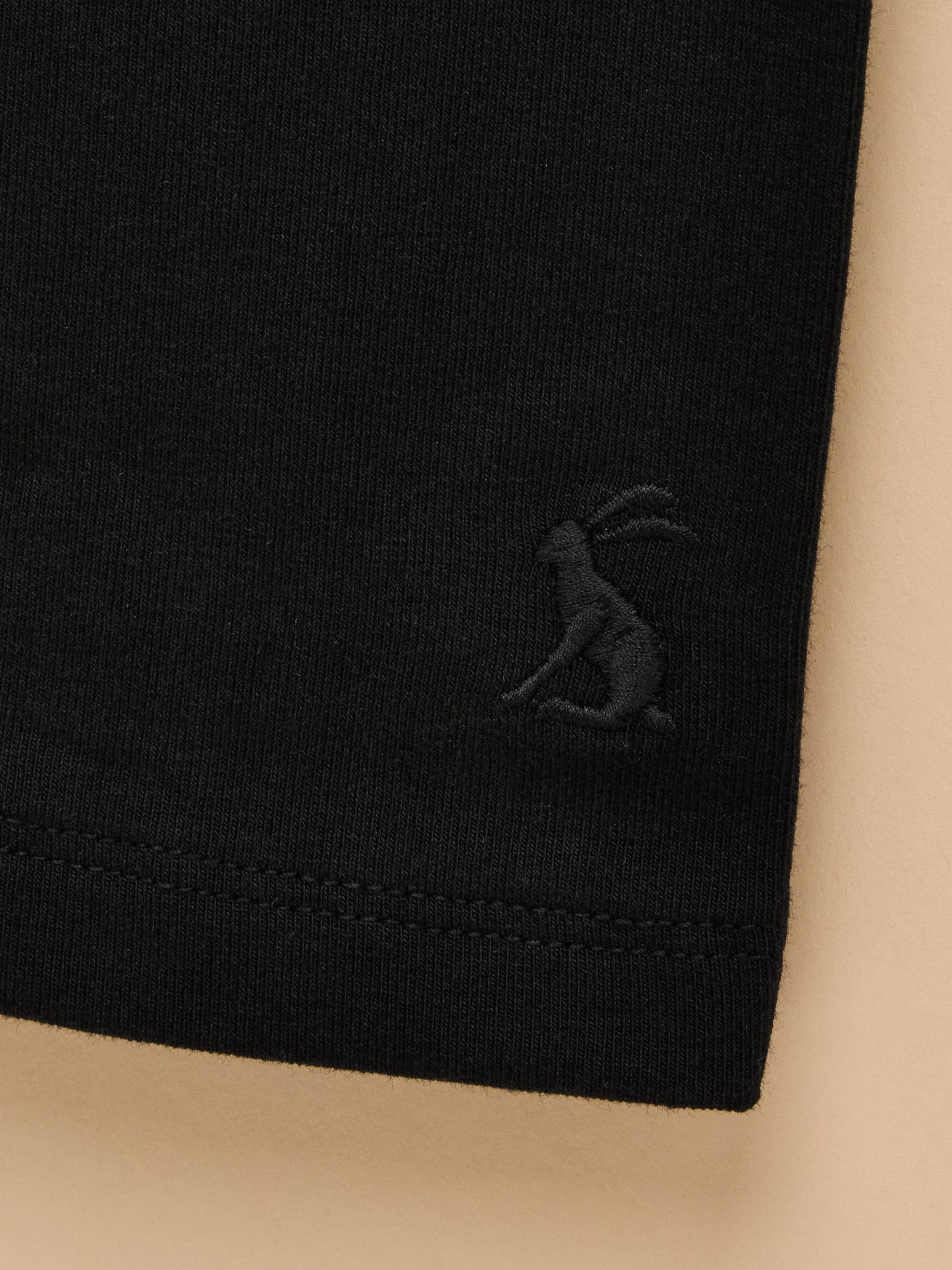 Joules Girls' Deedee Black Jersey Leggings image 3