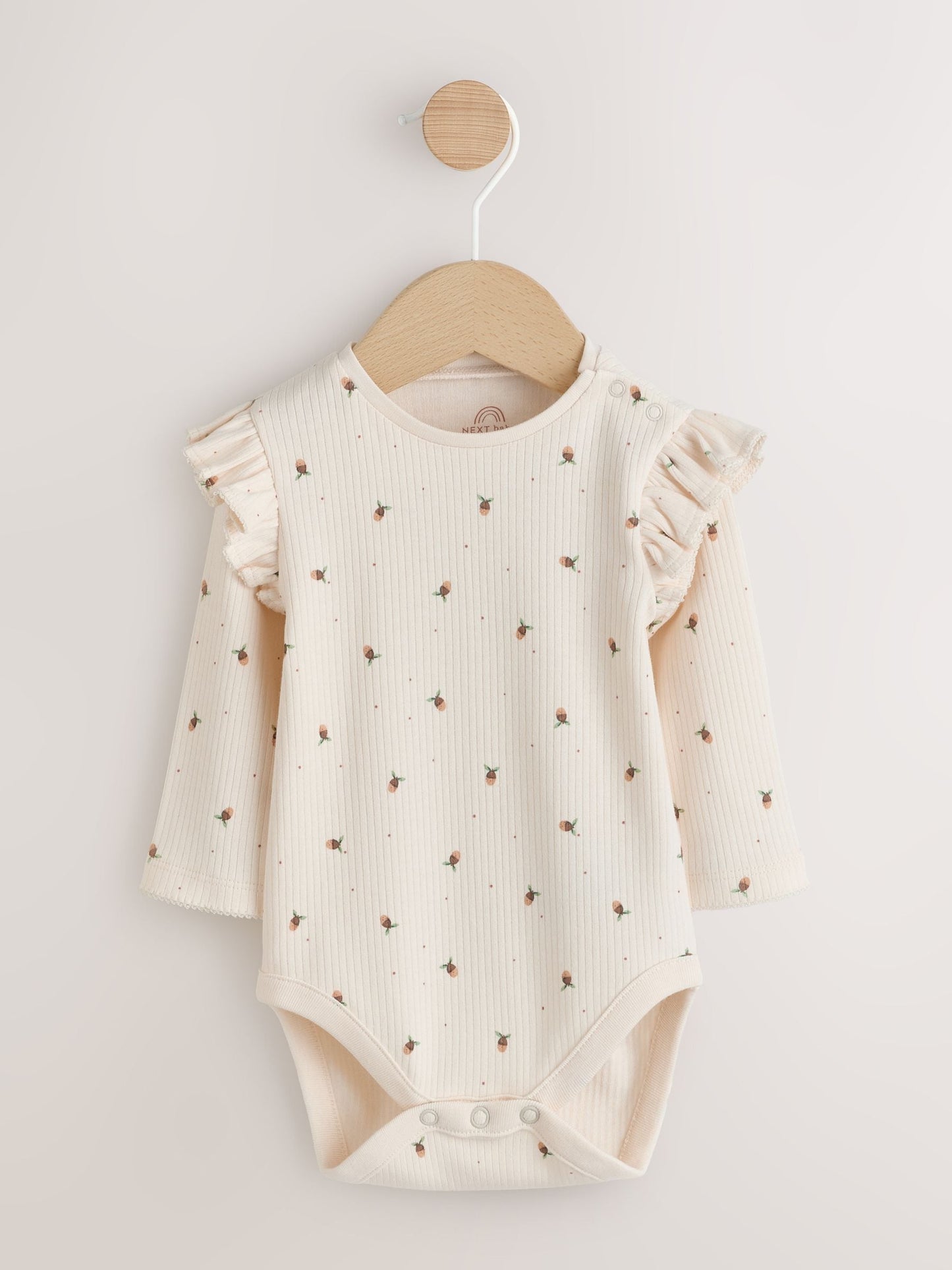 Neutral Broderie Baby Dungarees and Bodysuit 2 Piece Set (0mths-2yrs)