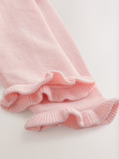 Pink Bunny Baby Knitted Twofer Dress (0mths-2yrs) - image 10
