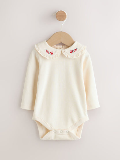 Red Check Long Sleeve Bodysuit, Bubble Skirt and Tights Baby 3 Piece Set (0mths-2yrs)